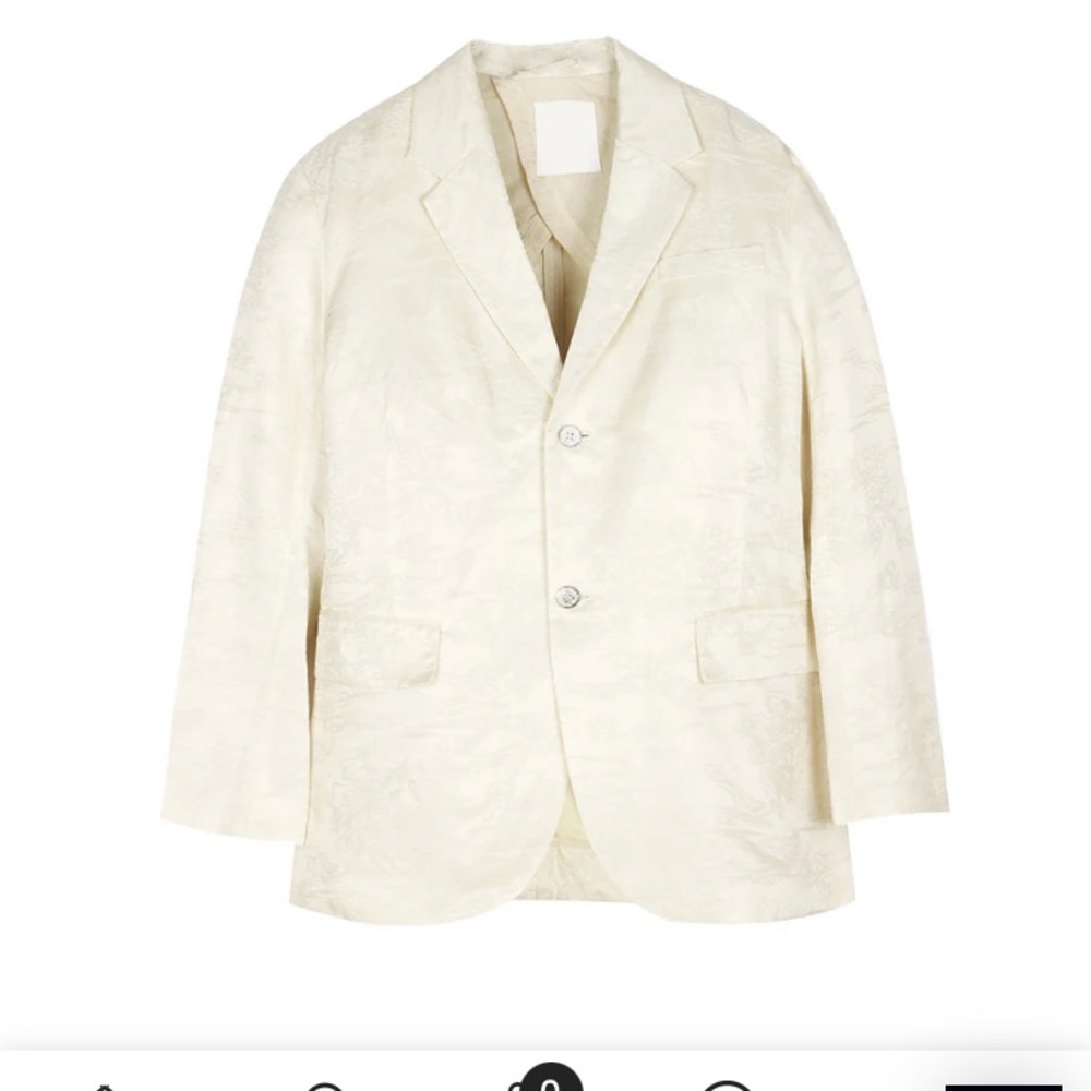 New Blazer / JNBY Linen-Blend Silk Blazer
SKU:  5N971080011103